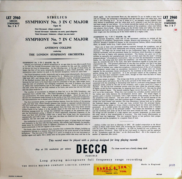 Symphonies 3 & 7