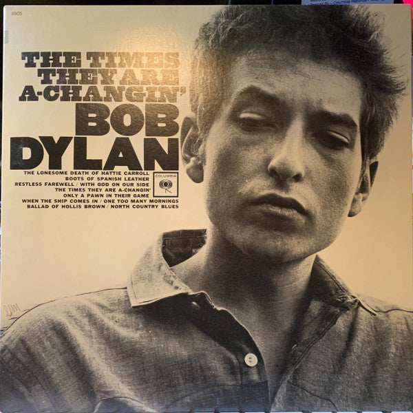 Release: The Times They Are A-Changin'-Vinyl-US-None-8905, PC 8905-21768580