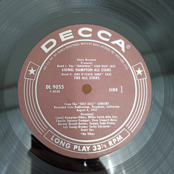 Gene Norman Presents The "Just Jazz" Concert