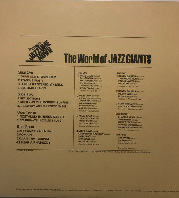 The World of Jazz Giants