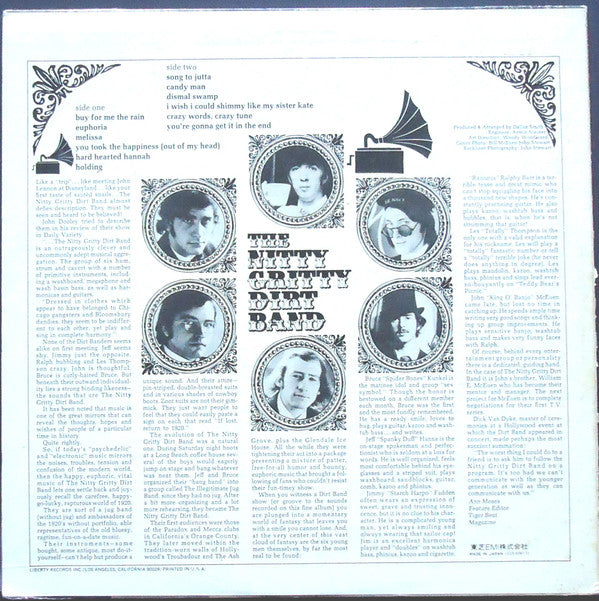 Release: The Nitty Gritty Dirt Band-Vinyl-Japan-None-LLS-80013-11828346
