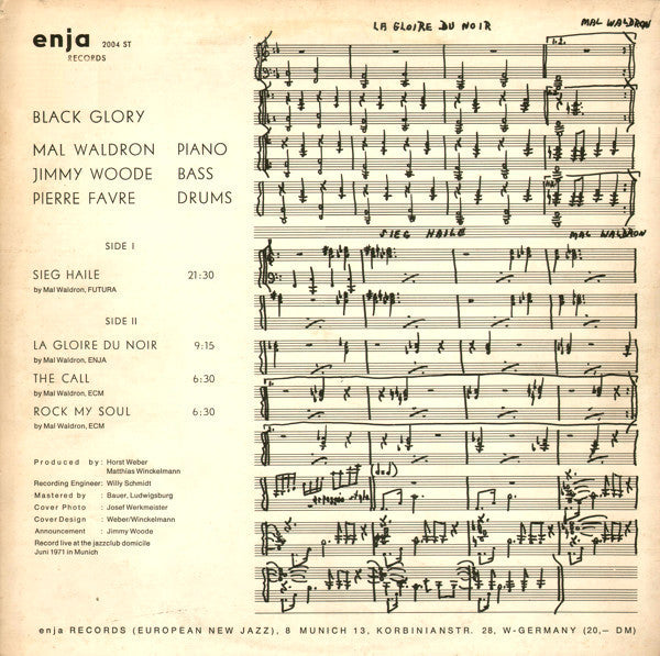 Release: Black Glory-Vinyl-Germany-1971-2004 ST-11505843