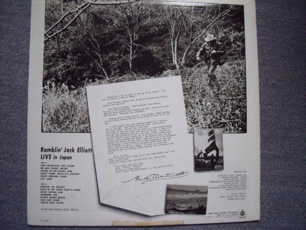 Master Release: Live In Japan by Ramblin' Jack Elliott
