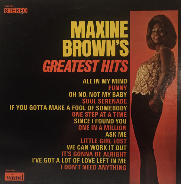 Master Release: Maxine Brown's Greatest Hits by Maxine Brown