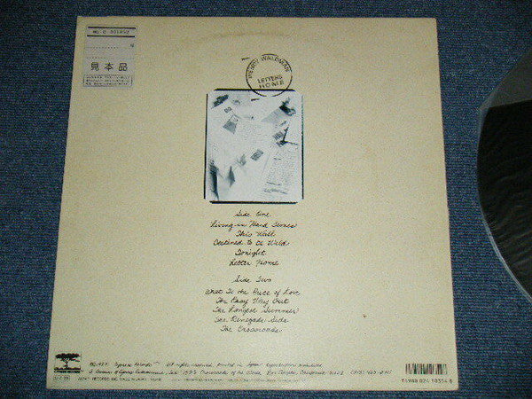 Release: Letters Home-Vinyl-Japan-1987-ALI-28053-20259922