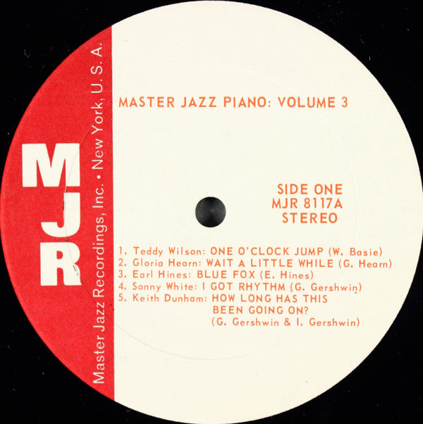 Master Jazz Piano Volume 3