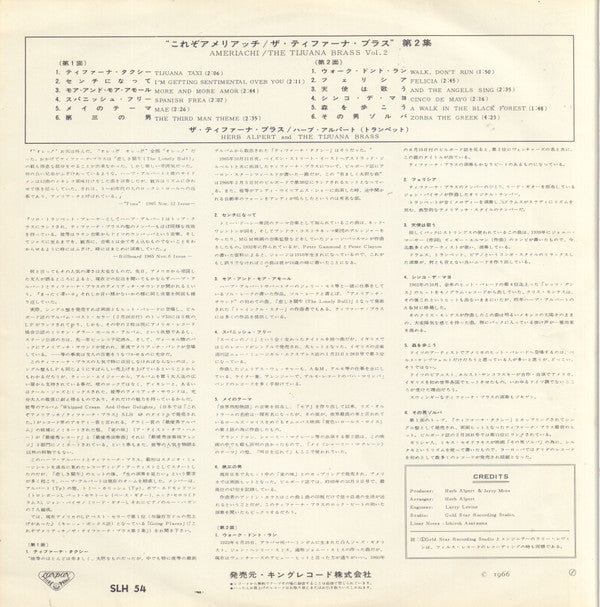 Ameriachi! / The Tijuana Brass Vol. 2