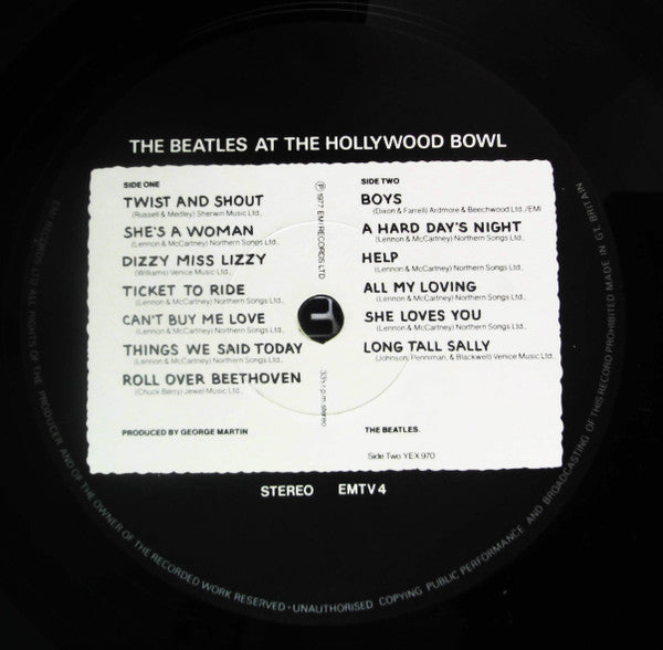 The Beatles At The Hollywood Bowl