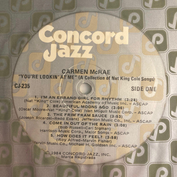 You're Lookin' At Me