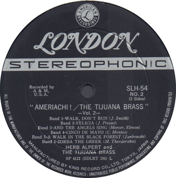 Ameriachi! / The Tijuana Brass Vol. 2