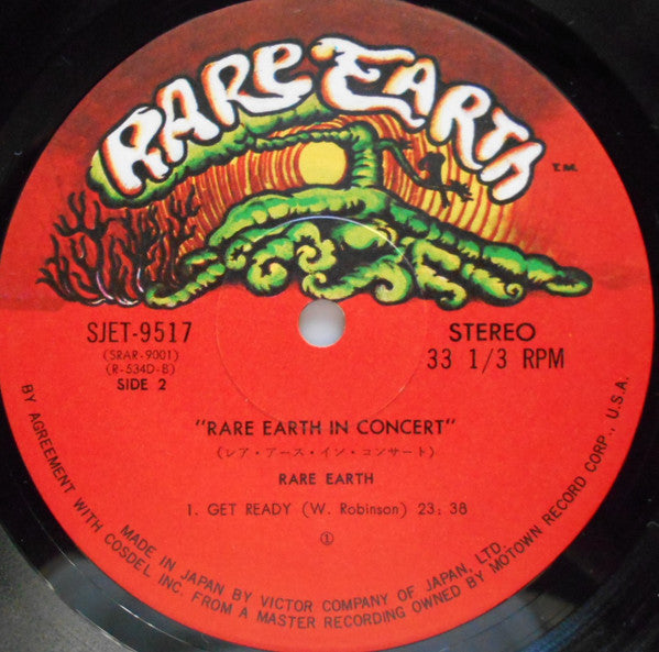 Rare Earth In Concert
