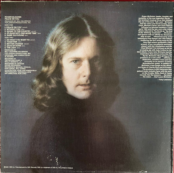 Master Release: Peace On You by Roger McGuinn