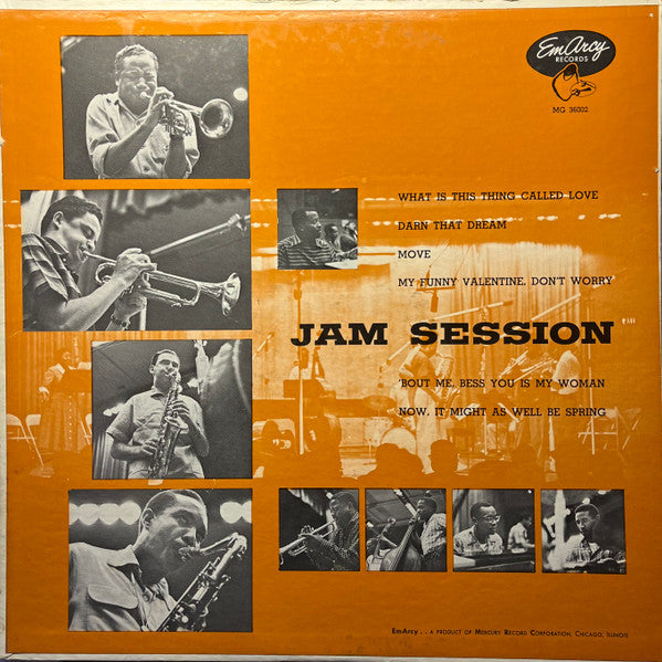 Release: Jam Session-Vinyl-US-None-MG 36002, MG 36002-21727252