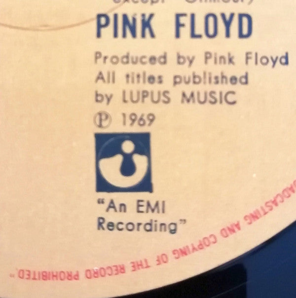 Soundtrack From The Film "More"