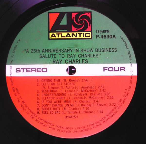 A 25th Anniversary In Show Business Salute To Ray Charles