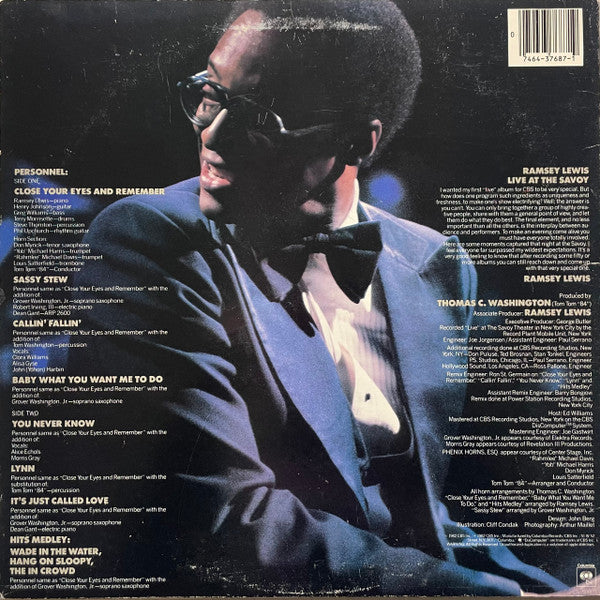 Release: Live At The Savoy-Vinyl-US-1982-FC 37687-30937014