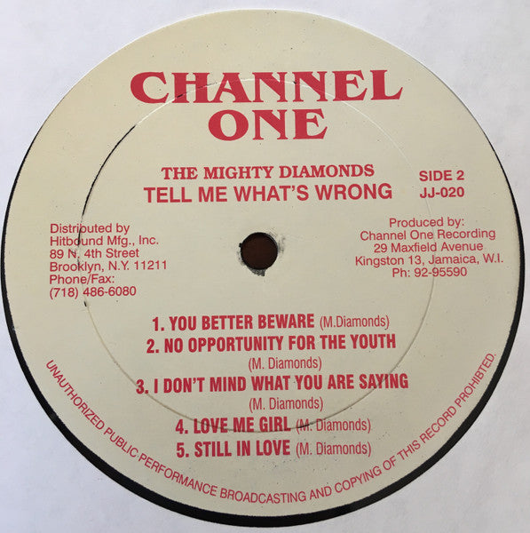 .... Tell Me What's Wrong