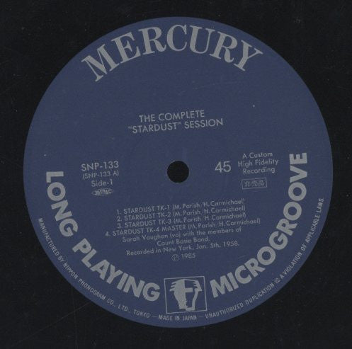 Release: Unknown Release-Vinyl-Japan-1985-SNP-133-10140555