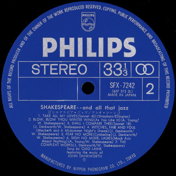 Shakespeare – And All That Jazz