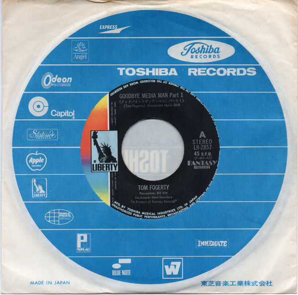 Master Release: Goodbye Media Man by Tom Fogerty