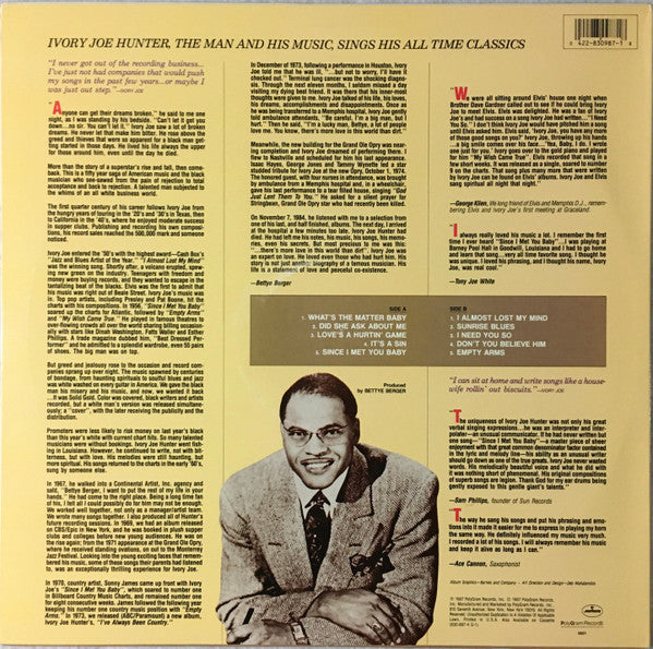 Release: Since I Met You Baby-Vinyl-US-1987-422 830 897-1 Q1, 830 897-1 Q1-11631666