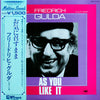 Friedrich Gulda - As You Like It (Vinyl, LP, Album, Reissue) Very Good Plus (VG+) / Very Good (VG)