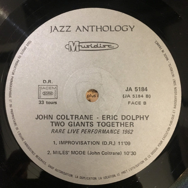 Two Giants Together (Rare Live Performance 1962)