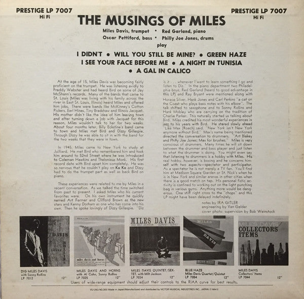 The Musings Of Miles
