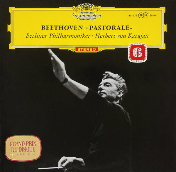 Release: Symphony No. 6 (Pastoral)-Vinyl-Germany-1964-138 805 SLPM, SLPM 138 805-24411947