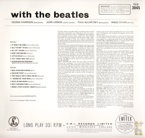 Release: With The Beatles-Vinyl-France-2019-PCS 3045, 0094638242017-13023338