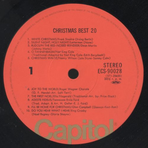 Release: Christmas Best 20-Vinyl-Japan-None-ECS-90028-13302564