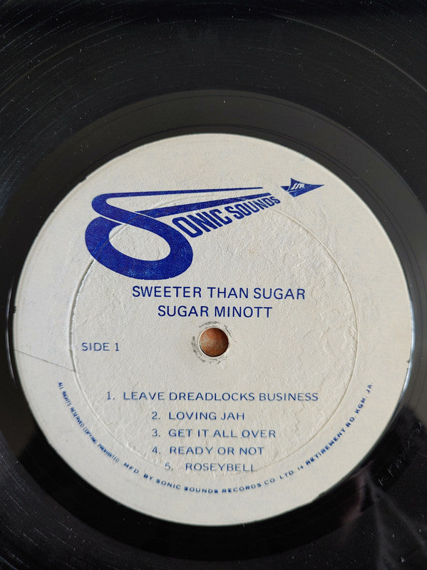 Master Release: Sweeter Than Sugar by Sugar Minott