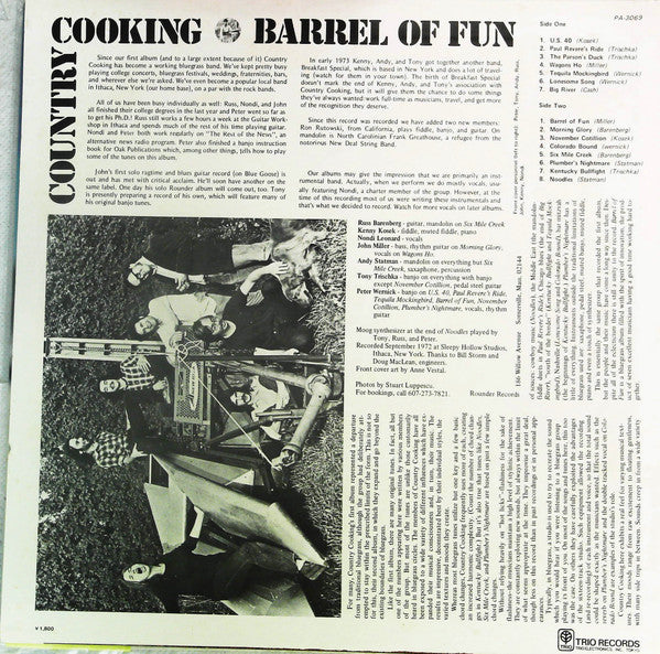 Master Release: Barrel Of Fun by Country Cooking