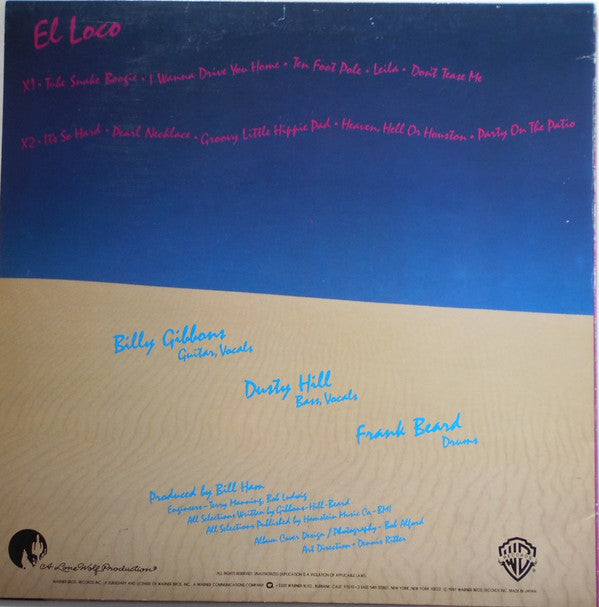 Master Release: El Loco by ZZ Top