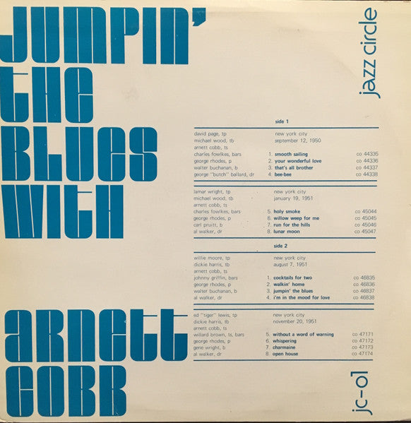 Release: Jumpin’ The Blues-Vinyl-Switzerland-None-jc-01-13249236