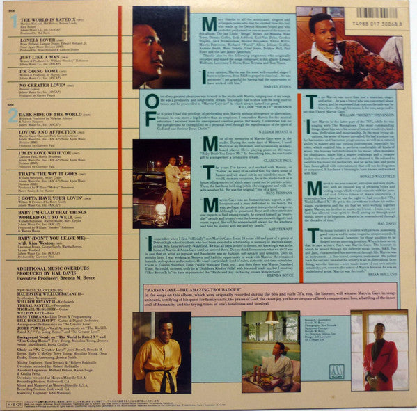 Release: Motown Remembers Marvin Gaye-Vinyl-Japan-1986-RMTL-8015-16421016