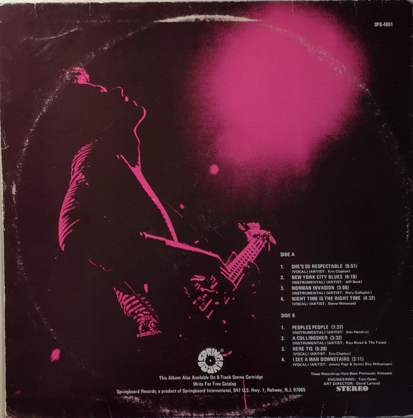 Release: Rock Guitar Greats Volume 2-Vinyl-US-1976-SPB-4061-14192954
