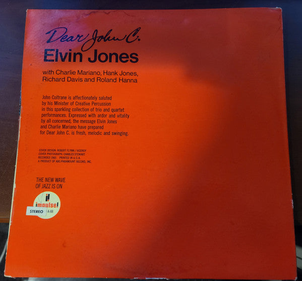 Release: Dear John C.-Vinyl-US-1966-A-88, AS-88-20615719