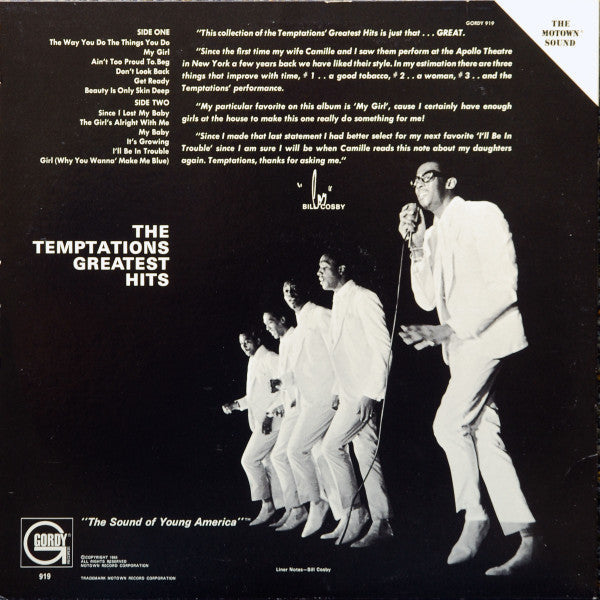 Master Release: Greatest Hits by The Temptations