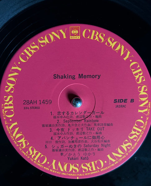 Shaking Memory = シェイキングメモリー