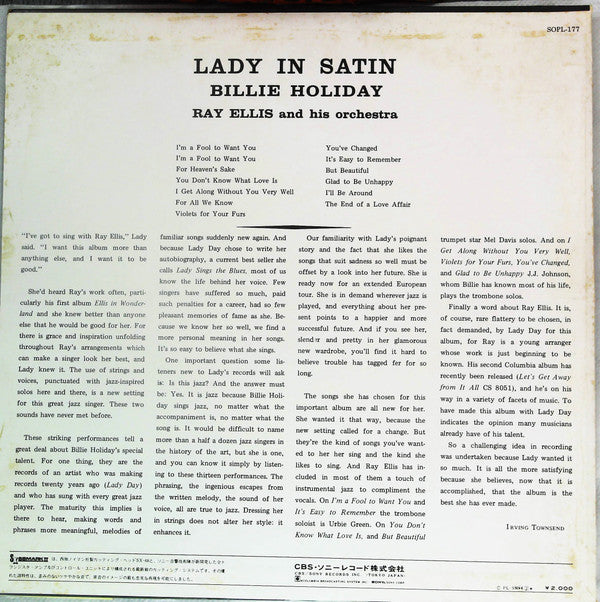 Lady In Satin