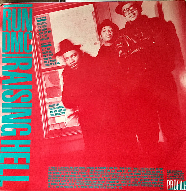 Release: Raising Hell-Vinyl-Canada-1986-PRO-1217-19150168