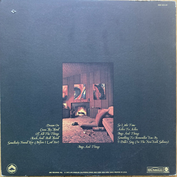 Release: Bags & Things-Vinyl-US-1972-DSX 50119, DSX-50119-17582506