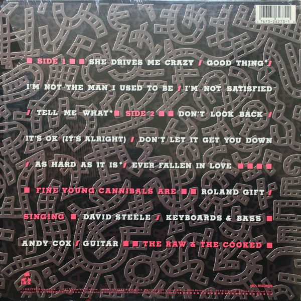 Master Release: The Raw & The Cooked by Fine Young Cannibals