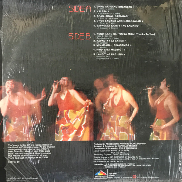 Release: Pilita In Motion-Vinyl-Philippines-1976-TSP 5187-11084167
