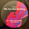 Jeigo - We Are Not Nothing (Vinyl, 12