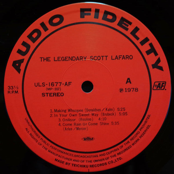 The Legendary Scott LaFaro