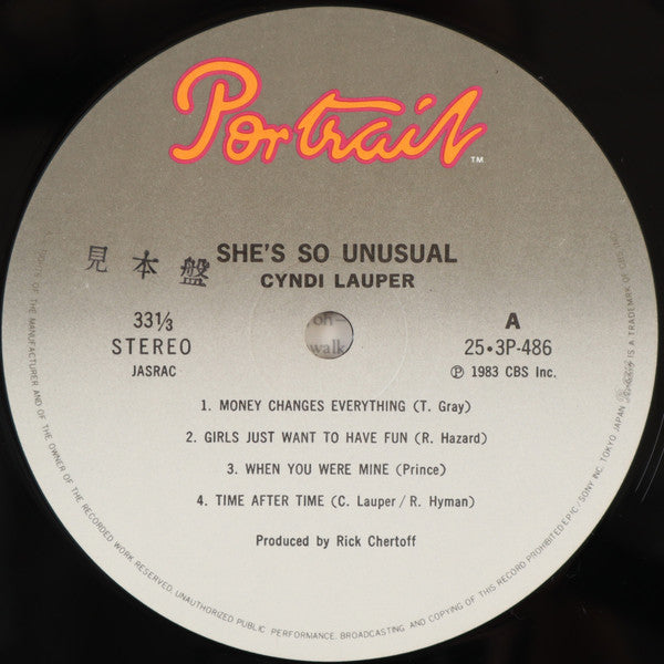 She's So Unusual = N.Y.ダンステリア