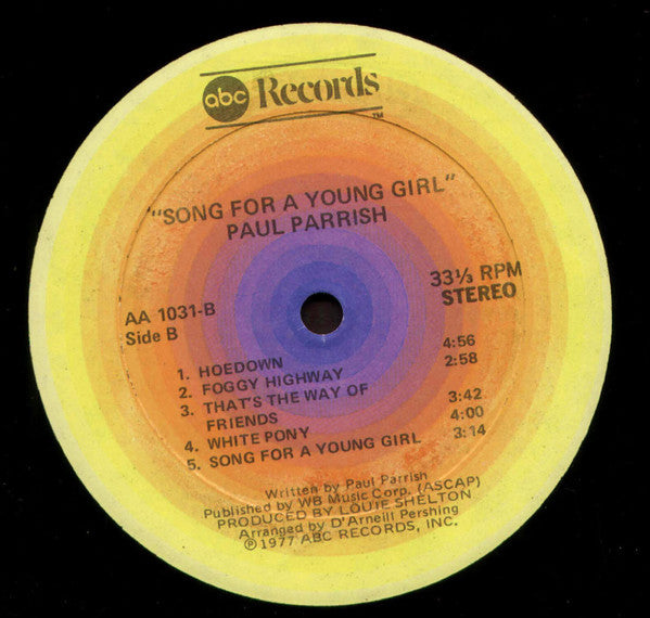 Song For A Young Girl