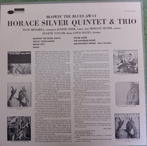 Release: Blowin' The Blues Away-Vinyl-US-1968-84017, BLP 84017, BNST-84017-31617652
